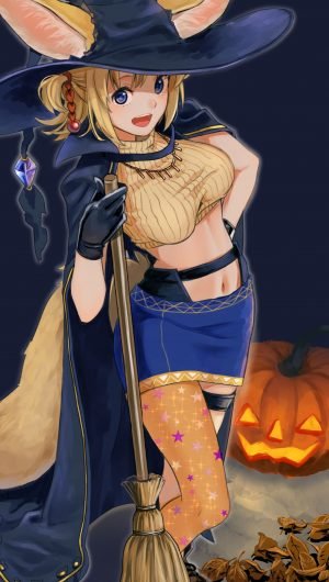 Halloween pumpkin holiday anime ears celebration costume