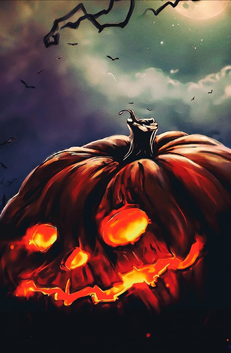 Halloween wallpapers Pumpkin Jack o Lantern wallpaper Holidays illuminated 2