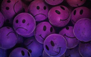 Happy Sad Faces wallpaper iphone 13 artistic