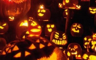 Happy halloween HD Wallpaper yellow no people shape