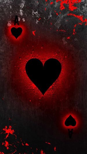 Heart Spade Card wallpaper iphone 13 artistic
