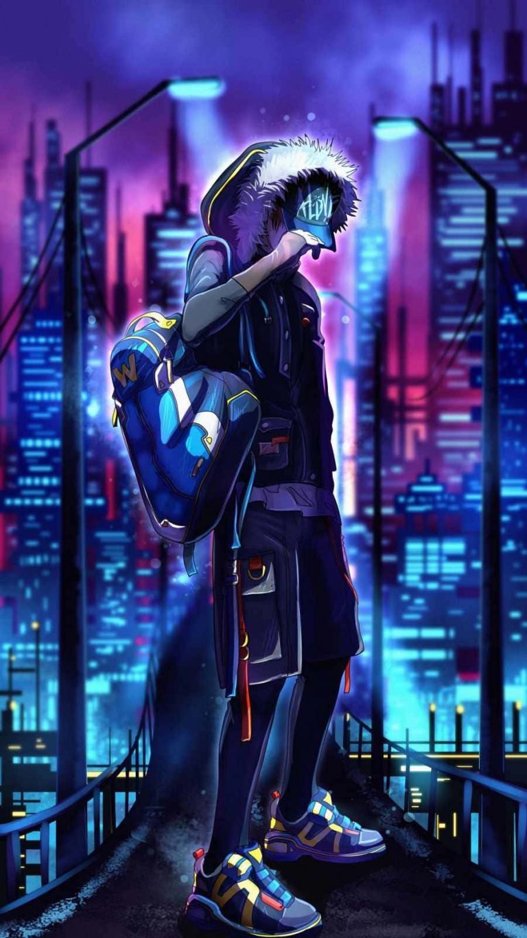 Hoodie Guy in City