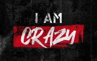 I Am Crazy iPhone Wallpaper Quote