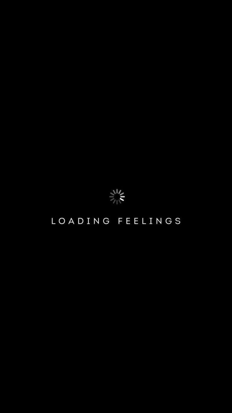 Loading Feelings Quote wallpapers iphone
