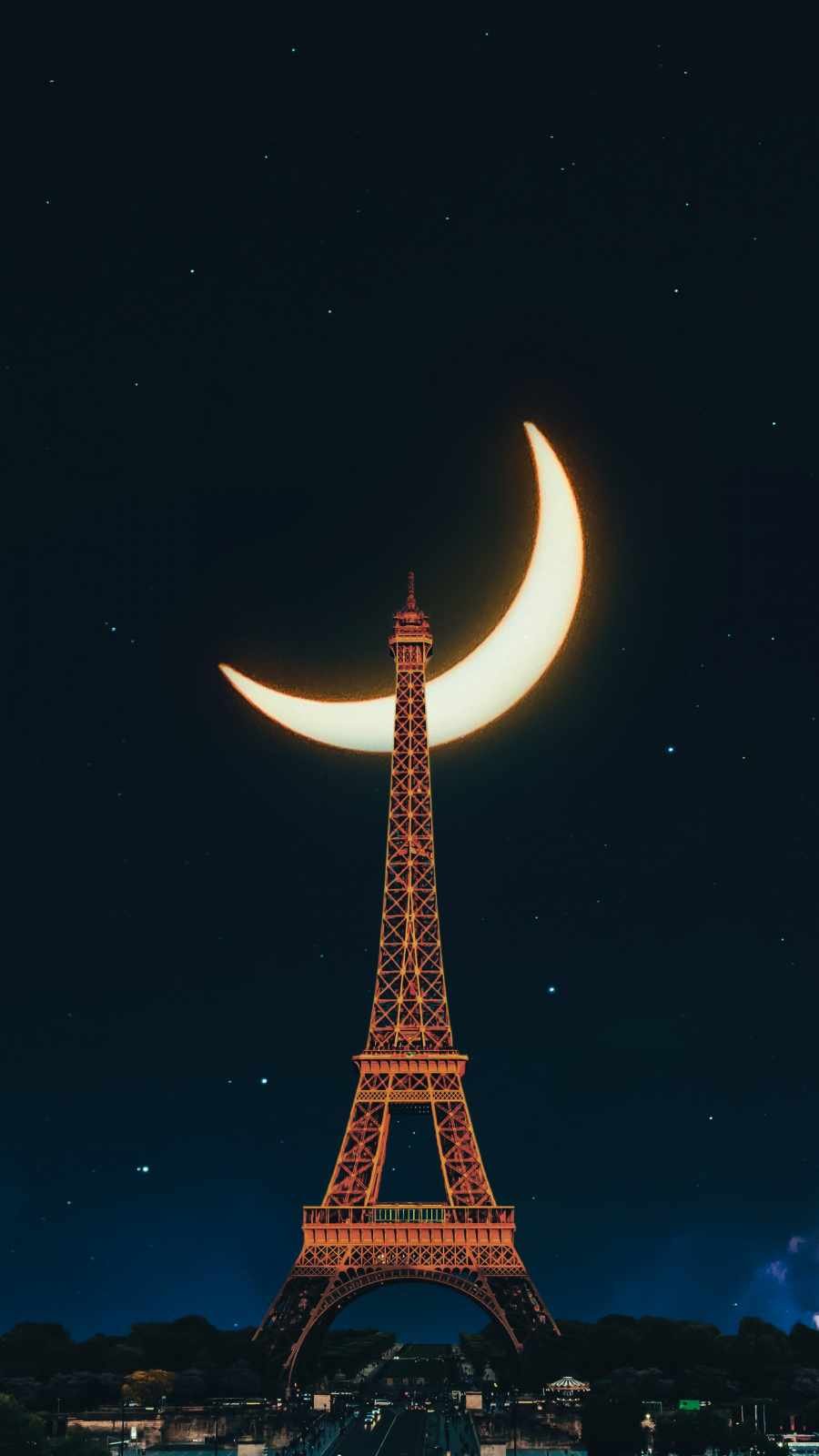 Moonlight Over Paris