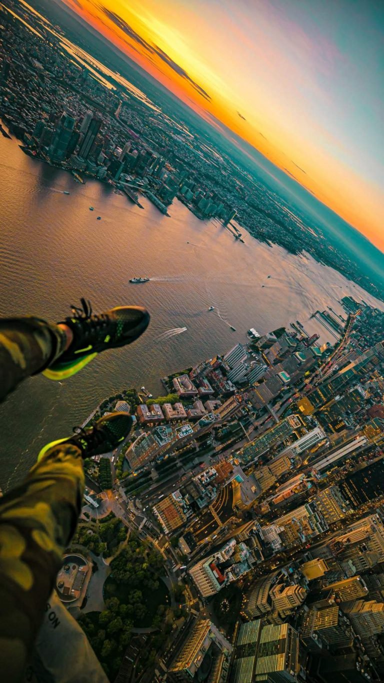 NY City Aerial View iPhone Wallpaper