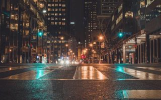 Night City Lights Wallpaper