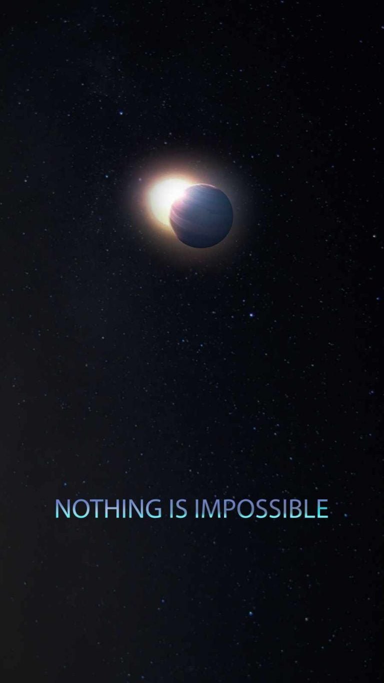 Nothing is impossible wallpaper iphone 13