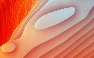 Orange Abstract iPhone Wallpaper