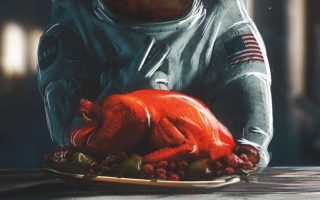 PUBG Astronaut Chicken Dinner iPhone Wallpaper