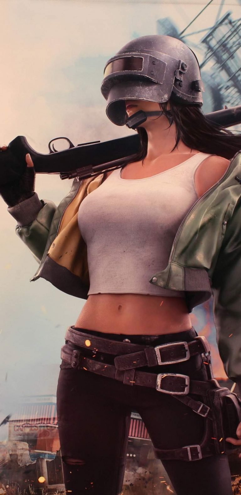 PUBG Girl iPhone Wallpaper