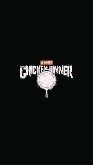 PUBG Pan Chicken Dinner iPhone Wallpaper