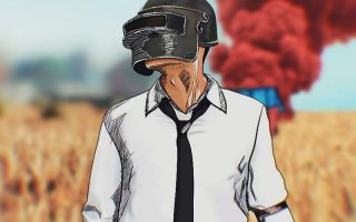 PUBG Player Airdrop iPhone Wallpaper