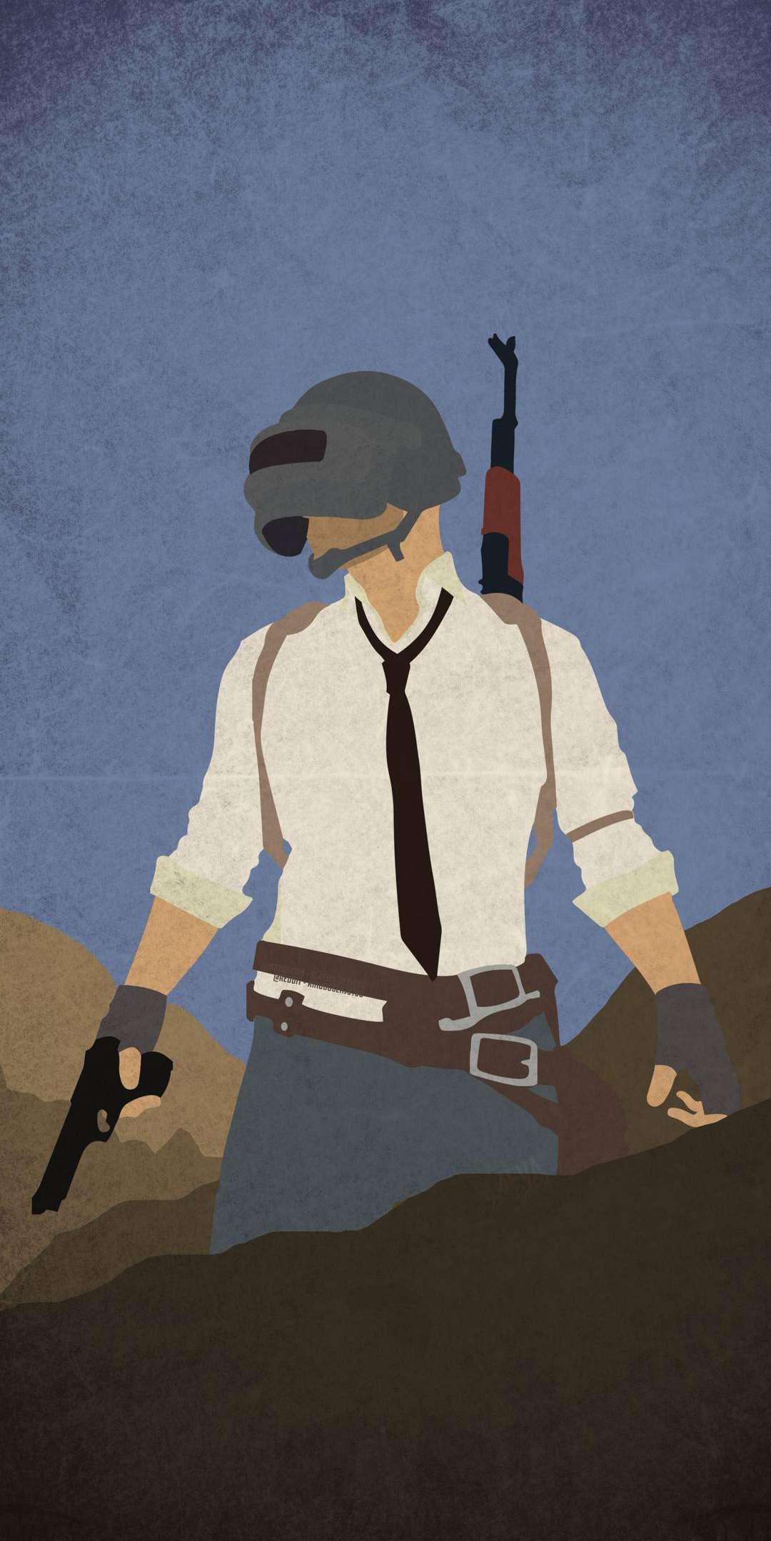 PUBG Player HD iPhone Wallpaper