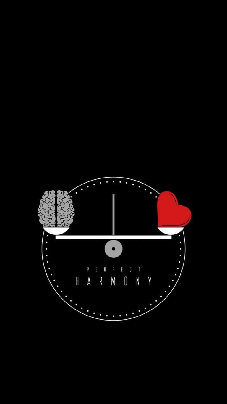 Perfect Harmony iPhone Wallpaper Quote