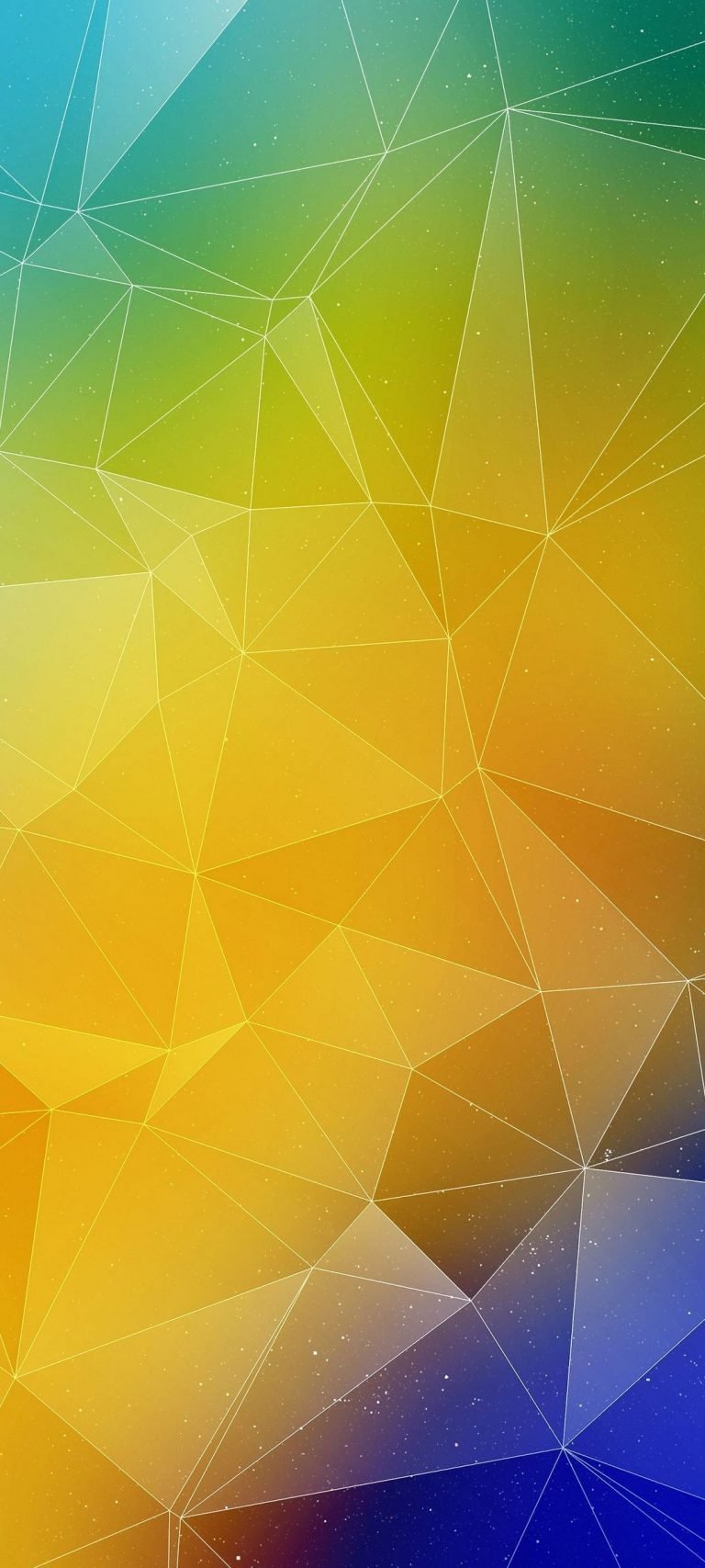 Ploygon Colors Phone Wallpaper HD