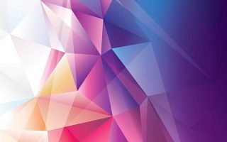 Polygon Colourful iPhone Wallpaper