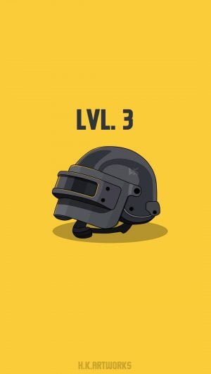 Pubg Lvl 3 Helmet iPhone Wallpaper
