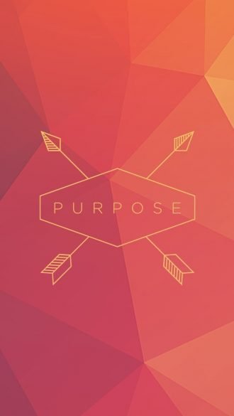 Purpose Polygon iPhone Wallpaper