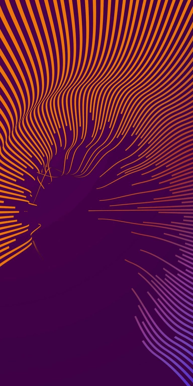 Ribbons Circle iPhone Wallpaper scaled