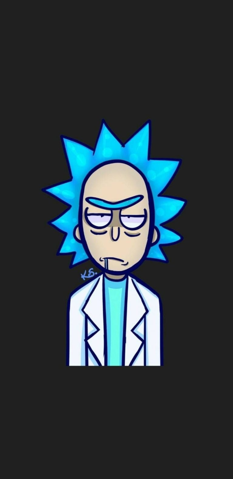 Rick Sanchez iPhone Wallpaper