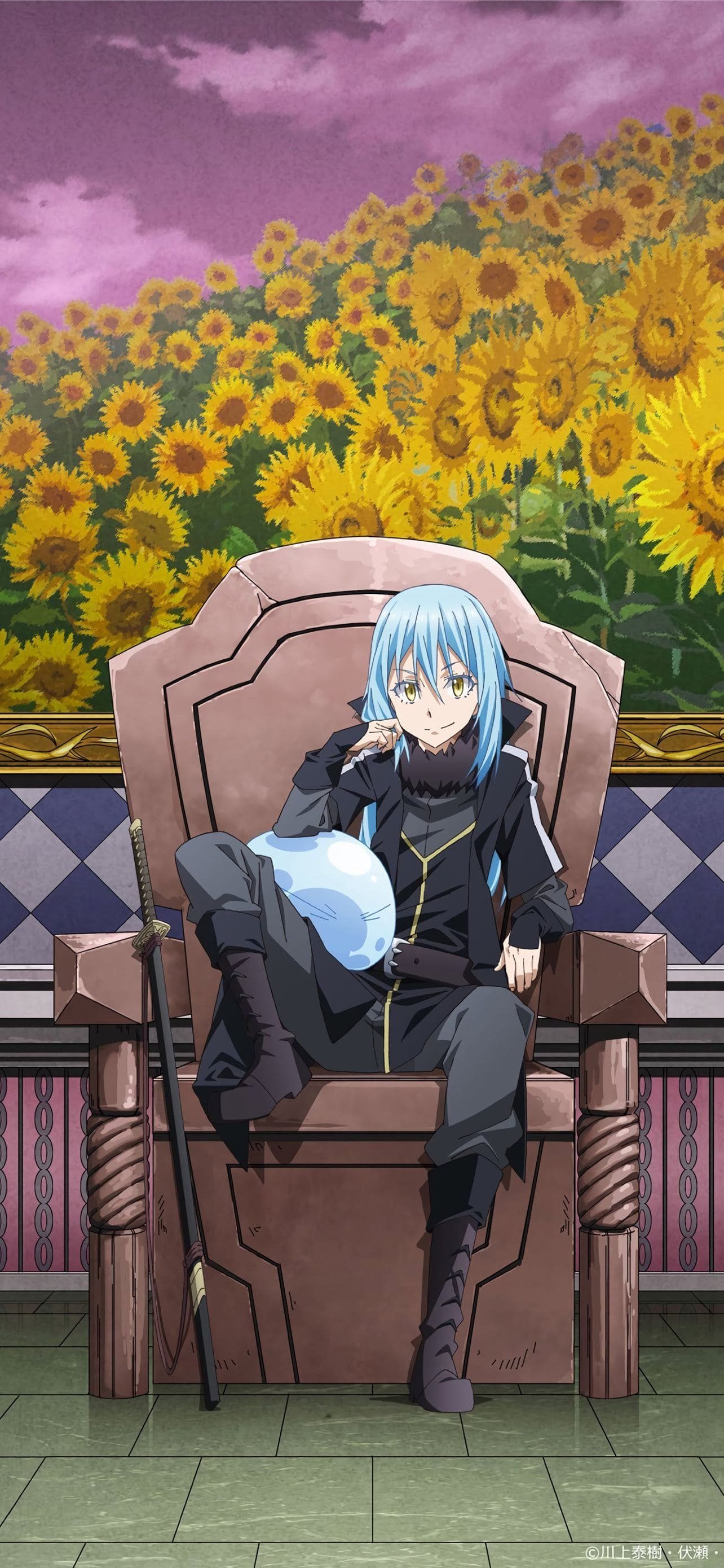 Rimuru-Tempest-Tensei-Shitara-Slime-datta-Ken-Anim wallpaper