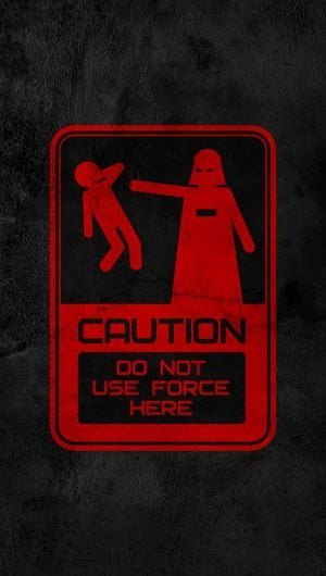 Star Wars Caution wallpapers iphone