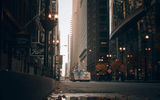 Street Water City Reflection