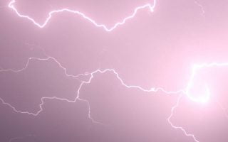Thunderstorm Sky Light Wallpaper