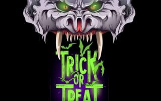 Trick or Treet Halloween iPhone Wallpaper