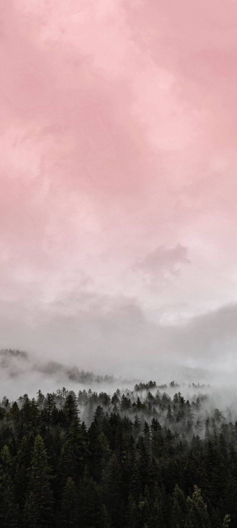 Valley Cold Morning Wallpaper