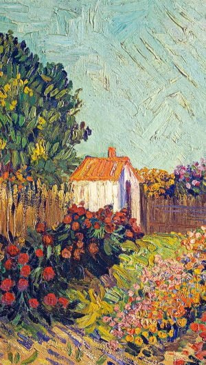 Van Gogh iPhone wallpaper Landscape HD background