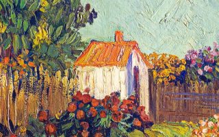 Van Gogh iPhone wallpaper Landscape HD background