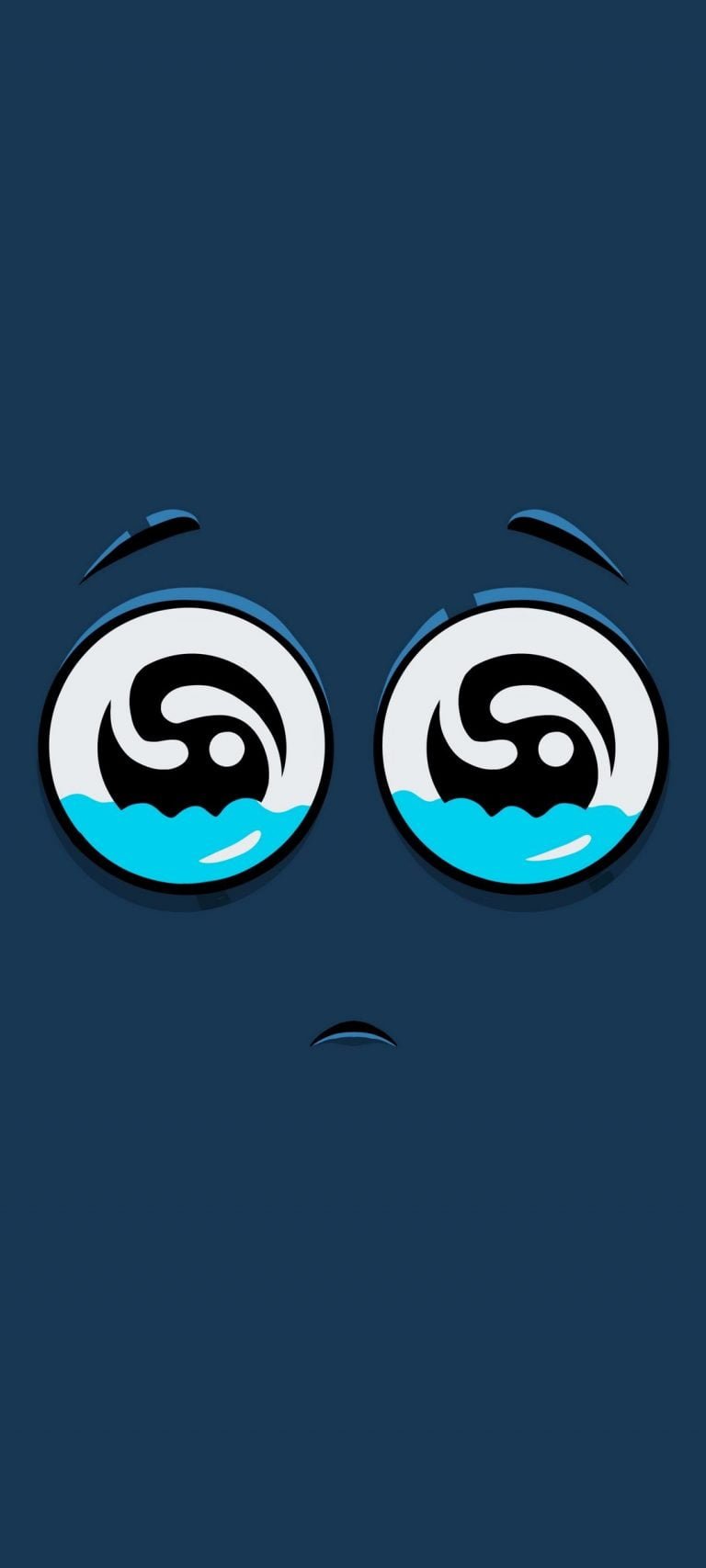 Vector Sad Face Wallpaper 134
