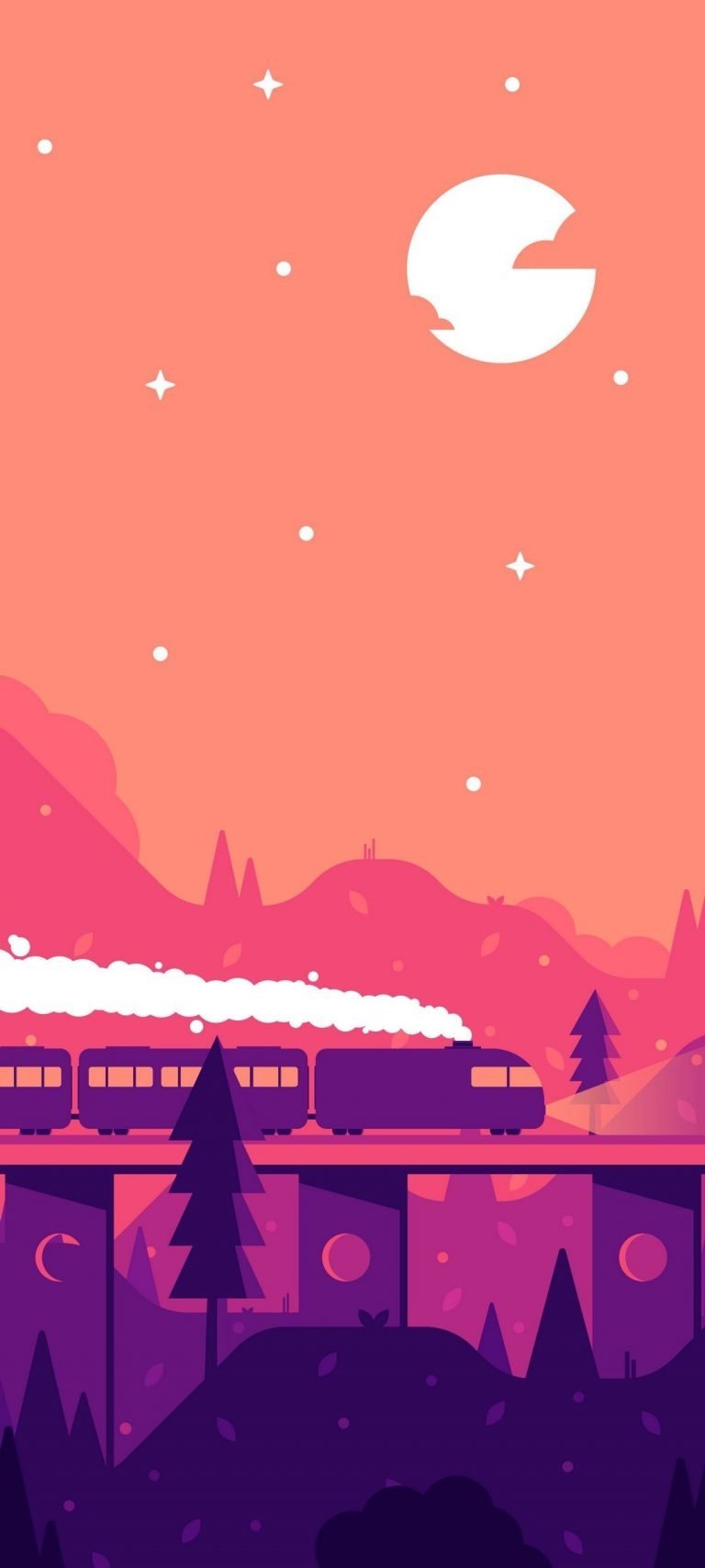 Vector Train Wallpaper 058