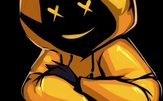 Vector Yellow Black Wallpaper 152