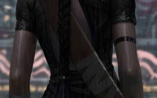 Warrior Girl iPhone Wallpaper