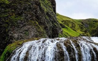 Waterfall River Stones Current Wallpaper 1080x1920 1