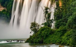 Waterfall River Wallpaper