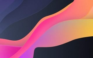 Waves of Color iPhone Wallpaper