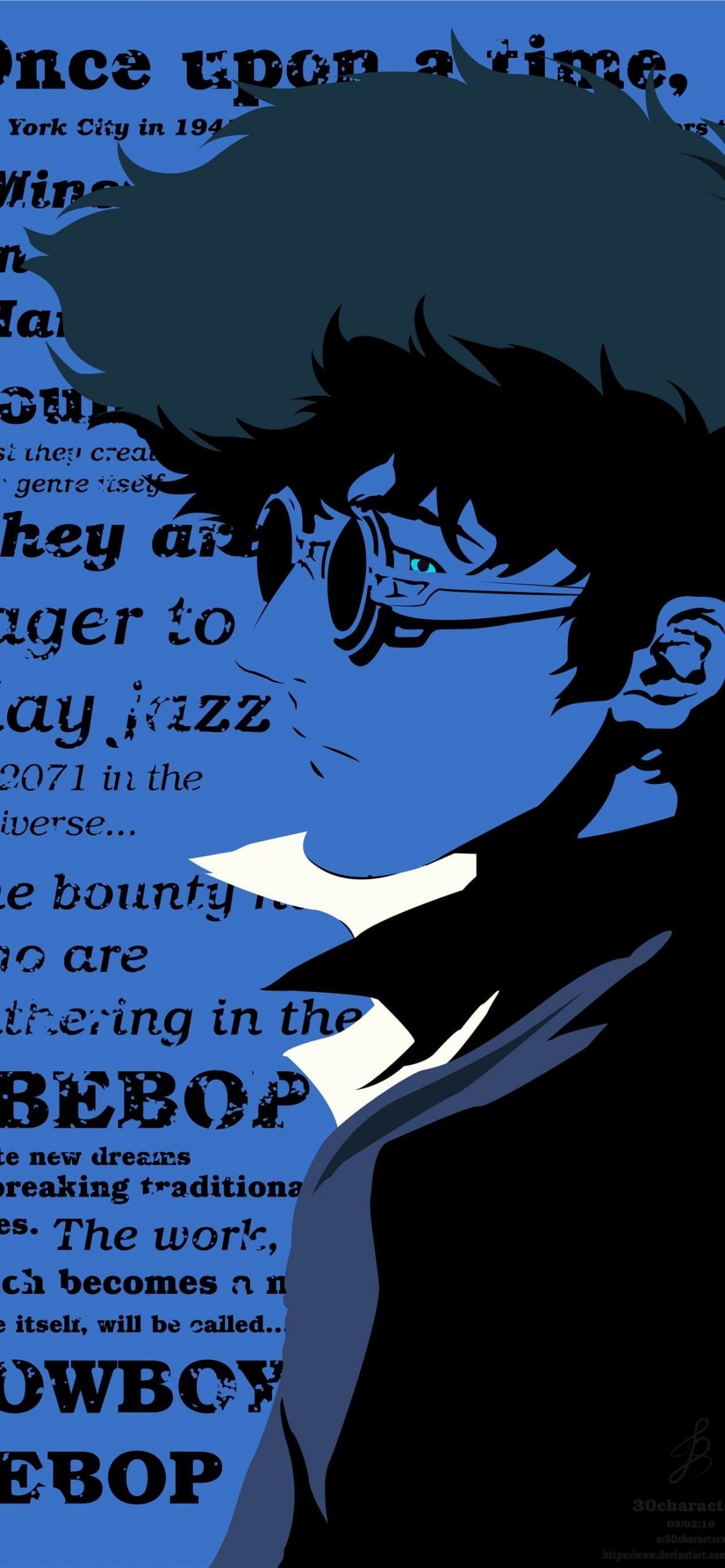 cowboy bebop wallpaper for iphone 1 scaled