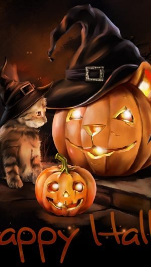 happy Halloween Pumpkin Jack o Lantern wallpaper Holidays
