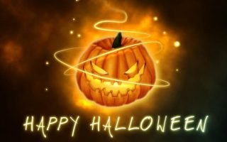 happy Halloween Pumpkin Jack o Lantern wallpaper Holidays illuminated