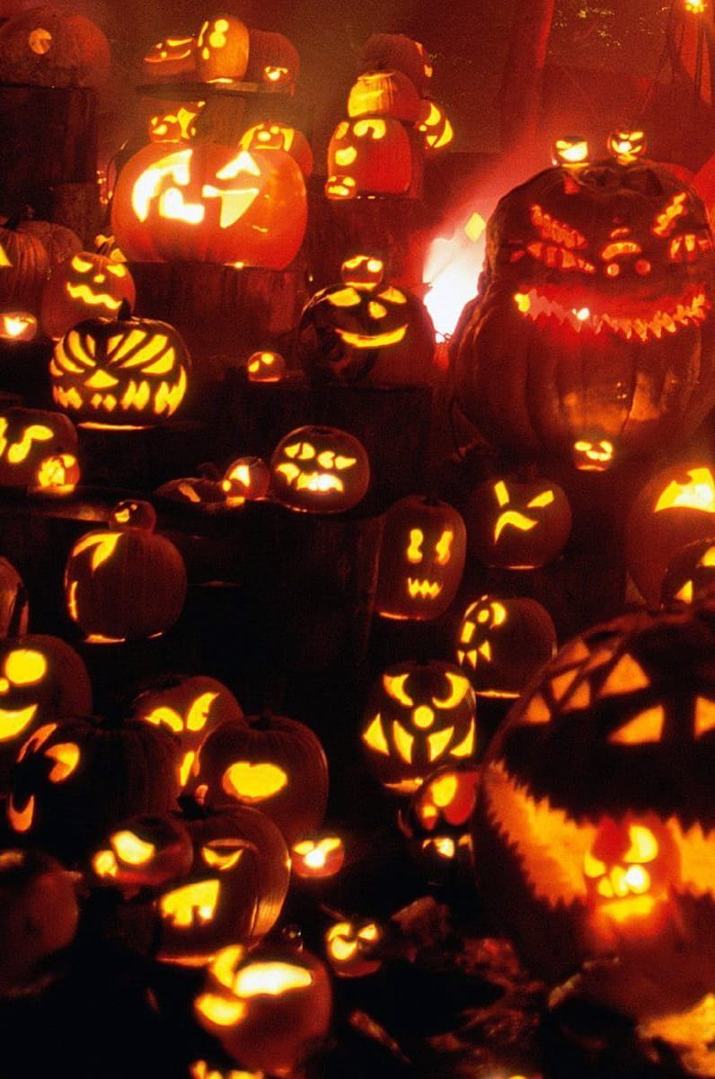 jack o lantern 3D wallpaper Halloween pumpkin Jack O Lantern