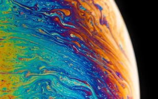 multicolored planet fluid painting 86525 1125x2436 640