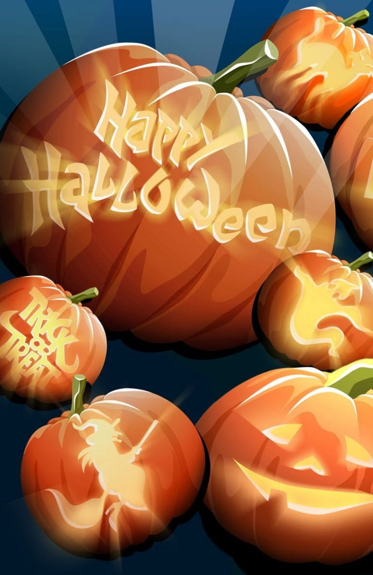 HD wallpaper Halloween pumpkins happy halloween fright night poster