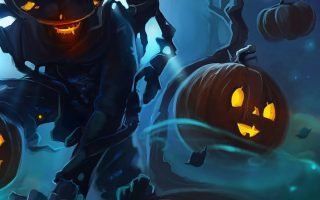 HD wallpaper Happy Halloween digital wallpaper night tree fire the moon