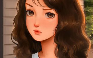 HD wallpaper brown haired female anime digital art Lab anime girls pfp