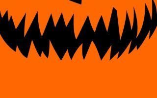 HD wallpaper halloween clipart vector simple scars orange color studio shot scaled