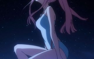 HD wallpaper pink haired female anime character Darling in the FranXX Shooting